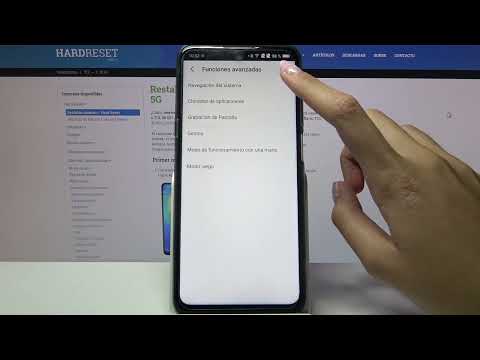 Cómo configurar la barra de navegación en TCL 20 5G