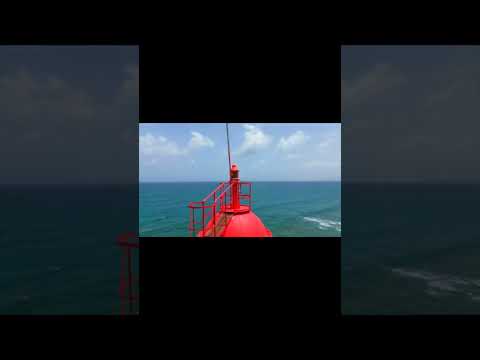 Drone footage 4k phare de l'îlet du gosier, guadeloupe#djimini3pro #bestdrones #scinematique