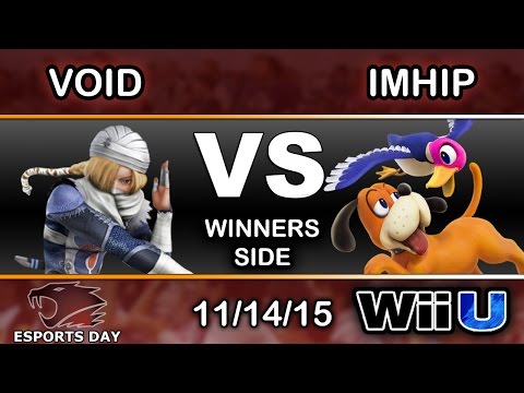 eSports Day – VoiD (Sheik) Vs. ImHip (Duck Hunt) Winners Side - Smash Wii U