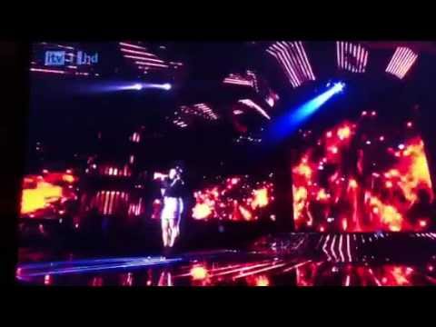 THE X FACTOR SING OFF MISHA B PERFORMS OUT HERE ON MY OWN  27/11/2011