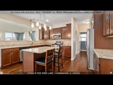 Priced at $429,900 - 27504 W Red Wing Lane, Channahon, IL 60410