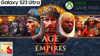 Age of Empires II: Definitive Edition | Cloud Gaming | Galaxy S23 Ultra 12/512 Snapdragon 8 Gen 2