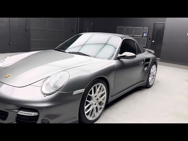 2008 PORSCHE 911 CONVERTIBLE 6-CYL, TURBO, 3.6 LITER TURBO CABRIOLET 2D