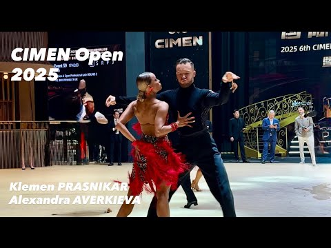 CIMEN Open 2025 | Klemen Prasnikar - Sasha Averkieva | Cha-cha-cha | Professional Latin 