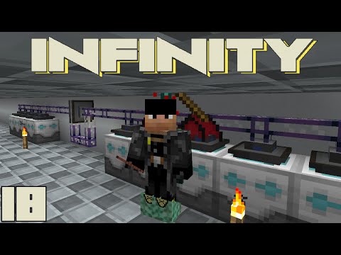Minecraft Mods FTB Infinity - DEEP STORAGE CHAINING [E18] (HermitCraft Modded Server)