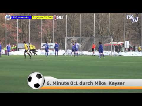Mike Keyser Tor Regionalliga Nordost 2012/13 vs TSG Neustrelitz