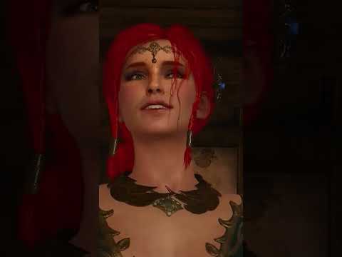 Трисс VS Йен #ведьмак3