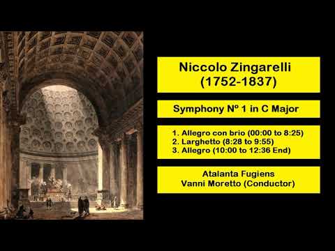 Niccolo Zingarelli (1752-1837) - Symphony Nº 1 in C Major