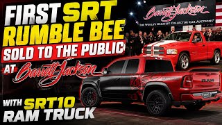 First Rumble Bee SRT Will Be Sold To The Public At Auction At Barrett Jackson