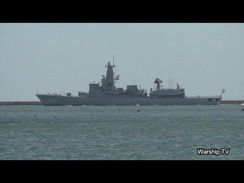 ROYAL NETHERLANDS NAVY HNLMS VAN AMSTEL F831 IN PLYMOUTH SOUND 10-6-24