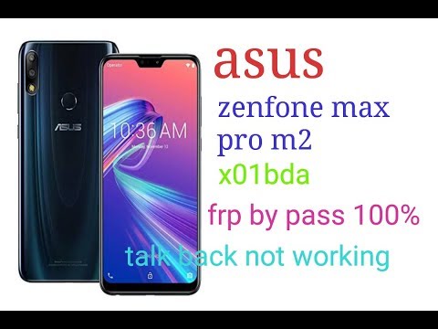 asus zenfone max pro m2 frp unlock|| asus x01bda frp by pass