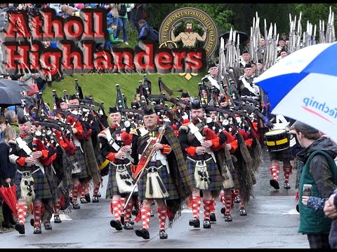 The Atholl Highlanders Parade 2019 - "The Glendaruel Highlanders"