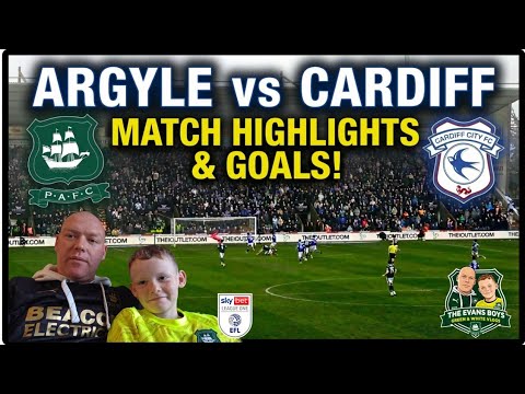 MASSIVE UPSET 7 GOAL THRILLER! PLYMOUTH ARGYLE 5-2 CARDIFF CITY MATCHDAY HIGHLIGHTS VLOG 21/02/26