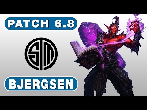 77. TSM Bjergsen - Ryze vs Lucian - Mid - April 24th, 2016 - Season 6 - Patch 6.8