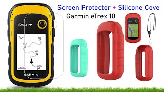 Garmin eTrex 10 Screen Protector + Silicone Protective Case | Best Combo