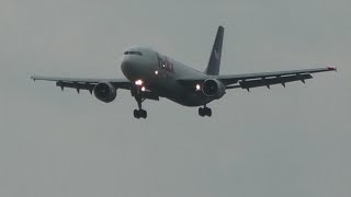 4K Short - FedEx A300 Arrival Rwy 16 - Richmond Internationl Airport