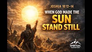 When God Made the Sun Stand Still | Joshua 10:12–14 | Spiritual Elevation