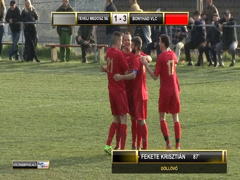 TEVEL MEDOSZ SE - BONYHÁD VLC     1:3    (0:1)