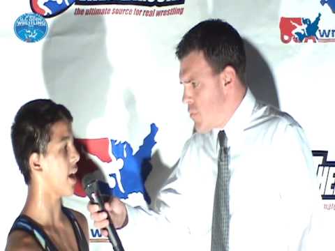 Cadet Freestyle 91 pound Ronnie Bresser of Oregon