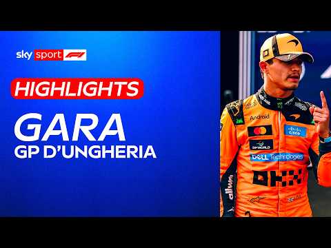 F1, GP d'Ungheria: gli highlights della gara all'Hungaroring