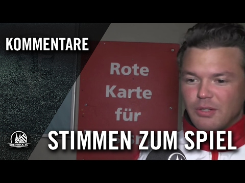 Die Stimmen zum Spiel (SV Weiden - Kaller SC, Bezirksliga, Staffel 3) | RHEINKICK.TV