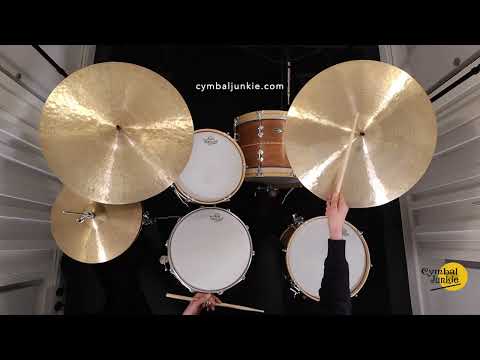 Kruno Levacic 22" ride cymbal "Prohibited" (2035g) SOLD HD 1080p