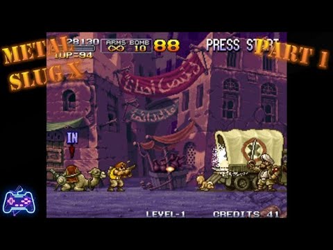 Metal Slug X (Xbox Series X) (Gameplay Walkthrough - Part 1) Saving the World - YouTube