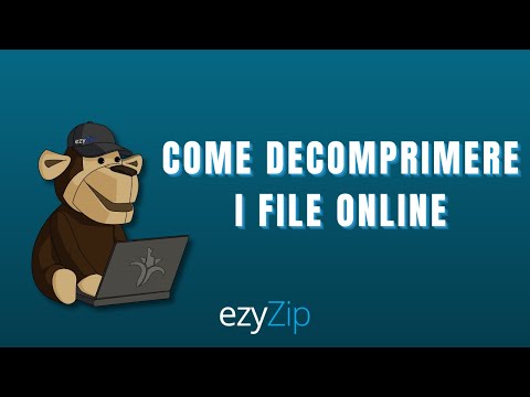 Come Decomprimere i File Online 🐵 [ Guida dettagliata ]