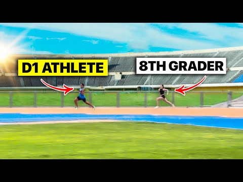 D1 Athlete Sneaks Into Middle School Track Meet