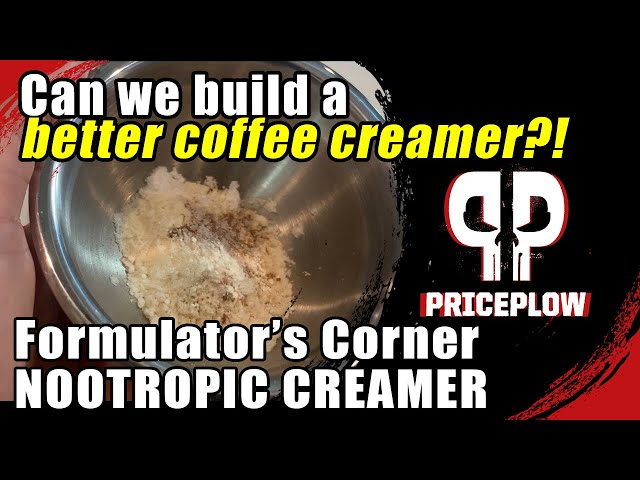 Can We Build a Better Nootropic COFFEE CREAMER? Formulator's Corner #01