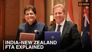 India–New Zealand FTA Explained | Fastest Trade Deal, Big Wins for MSMEs, Jobs & Exports