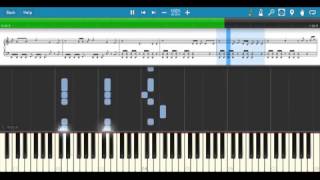 Chris Benoit WWE Theme Piano Tutorial - "Whatever" (Synthesia)
