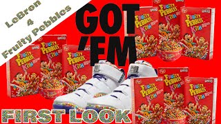 Thank You Nike: First Look at the LeBron 4 Fruity Pebbles
