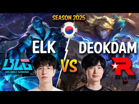BLG Elk vs KT deokdam - Elk VARUS vs deokdam EZREAL ADC - Patch 15.3 KR Ranked | lolrec