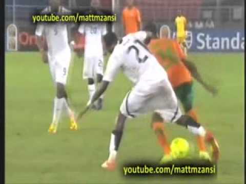 Zambia 1   0 Ghana   AFCON 2012 Semi Final   Mayuka Goal   Zambia vs Ghana