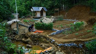 Off-grid fish farms: Building sustainable fish ponds in the middle of wild nature