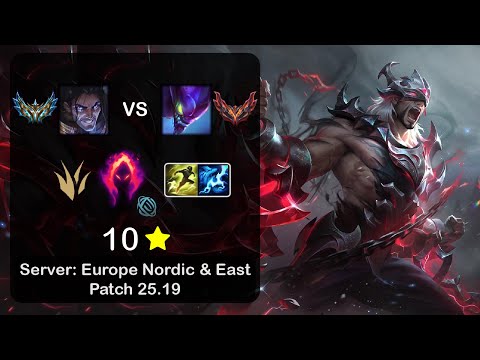 Sylas Jungle vs Kha'Zix - EUNE Challenger - Patch 25.19