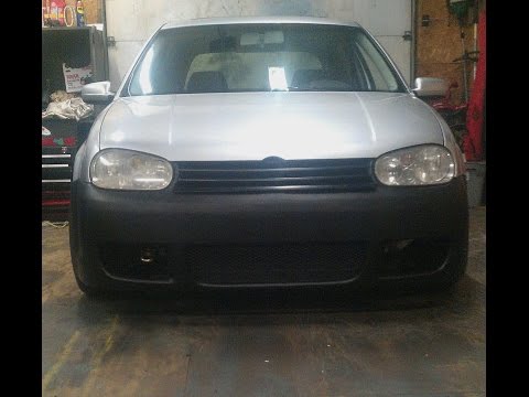 MK4 GTI Duraflex Front Bumper Install