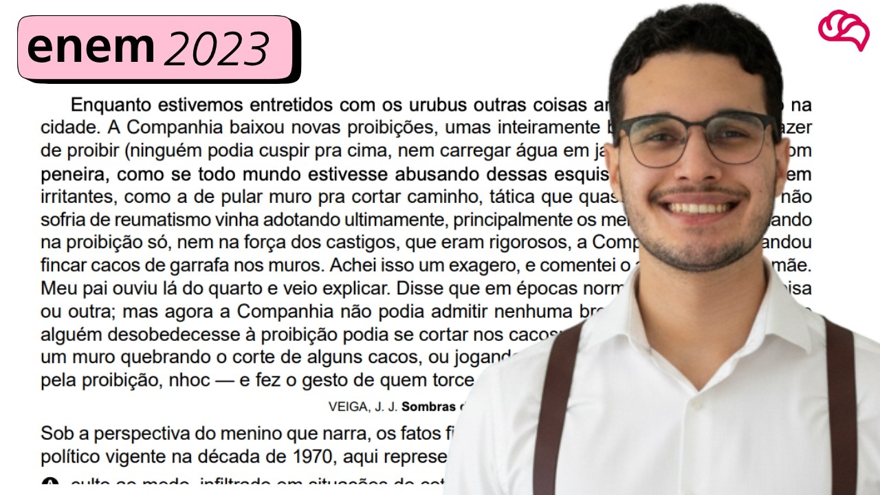 Resolução em Vídeo — Questão 30 ENEM 2023