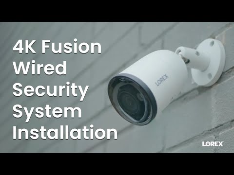 Easy Installation Guide for the 4K Fusion Wired Security System - TN910618A4-E