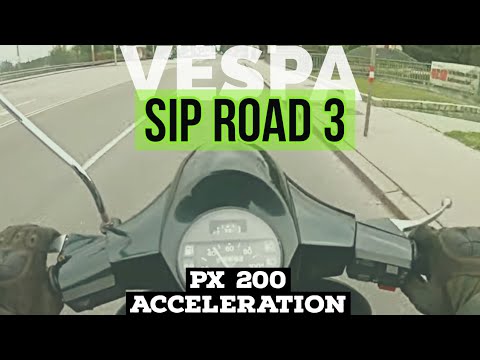 vespa px 200 SIP ROAD 3 acceleration / why O-TUNING is a MUST ;) | FMPguides - Solid PASSion |