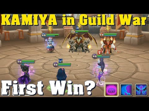 Summoners War - Kamiya First Win in Guild War!!!