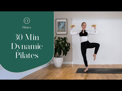 30 Minute Dynamic Pilates Workout | Full Body Power Pilates Class