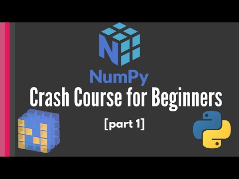 NumPy Crash Course for beginners [part 1]