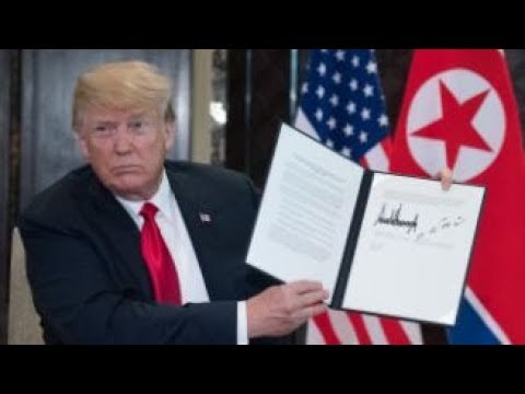 BREAKING Kim Jong Un commits to denuclearization of Korean Peninsula June 12 2018 News Video
