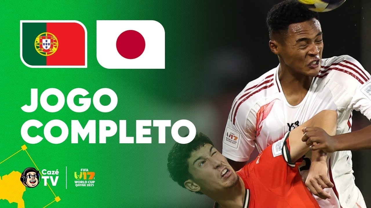 JOGO COMPLETO: PORTUGAL X JAPÃO | COPA DO MUNDO SUB-17 FIFA™ 2025 | FASE DE GRUPOS | 3ª RODADA