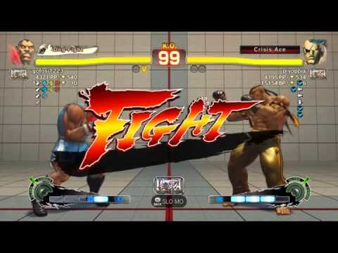 USFIV~ Balrog (gotosi1223) vs  Sagat (piyoppia) HD