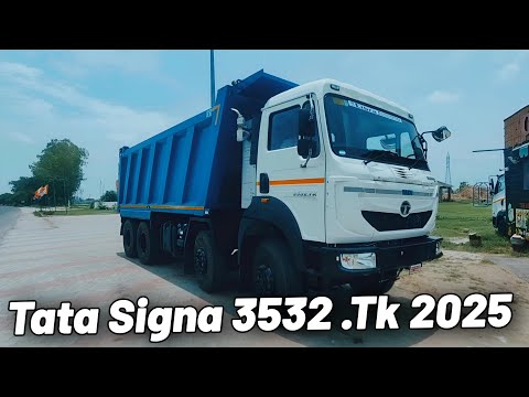 Tata Signa 3532 Tipper Live Test Drive & Demo | Customer review  2025