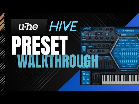 VST Synth u-he HIVE Presets Walktrough #AHTVPresetShowcase
