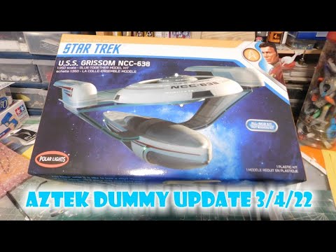 Aztek Dummy Update 3/04/22 - 350 scale Oberth Class - Part 1